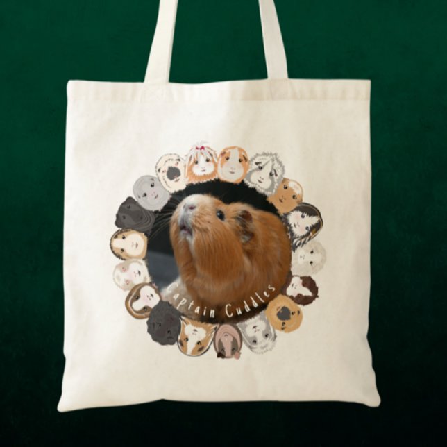Guinea Pig Customisable  Tote Bag (Creator Uploaded)