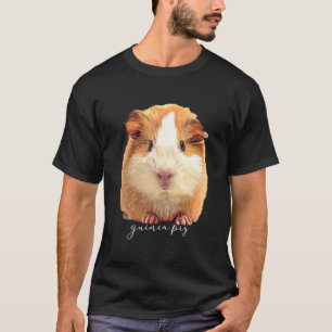 Guinea Pig Cute Cavy Hamster Art Rodent Animal Nov T-Shirt