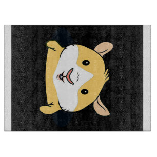 Guinea Pig Cute Guinea Pig Yellow Lover Gifts Cutting Board