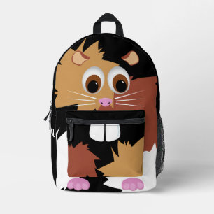 Guinea Pig Cute Personalised Printed Backpack