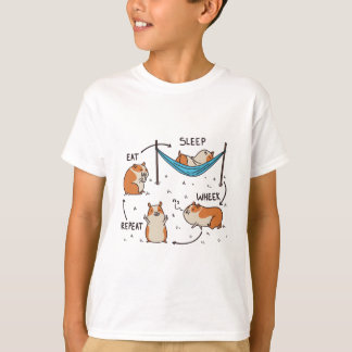 Guinea Pig Cycle  T-Shirt