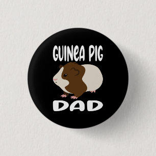 Guinea Pig Dad 3 Cm Round Badge
