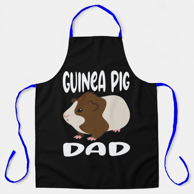 Guinea Pig Dad Apron (Front)