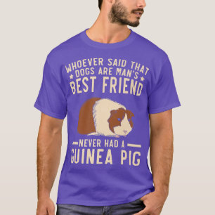 Guinea Pig Dad Mum Rodent Pet Lover Wheek Wheek Ca T-Shirt