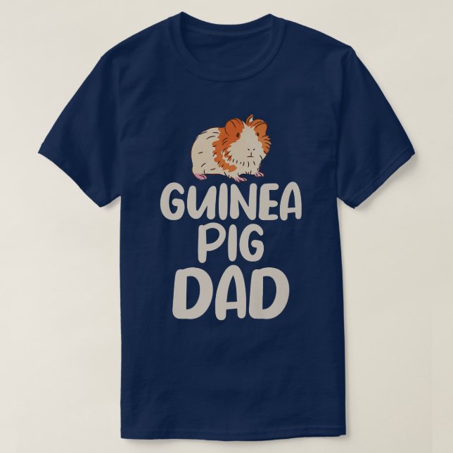 Guinea Pig Dad Premium  T-Shirt (Design Front)