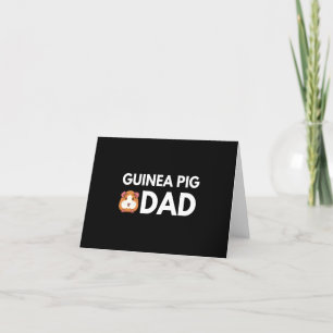 Guinea Pig Dad Thank You Card