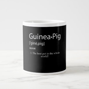 Guinea Pig Definition - Best Pet For Kids Large Coffee Mug