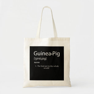 Guinea Pig Definition - Best Pet For Kids Tote Bag