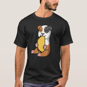 Guinea Pig Eating A Taco Pet T-Shirt