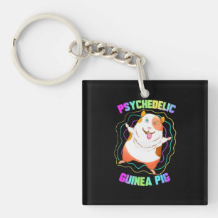 Guinea Pig EDM Party Key Ring