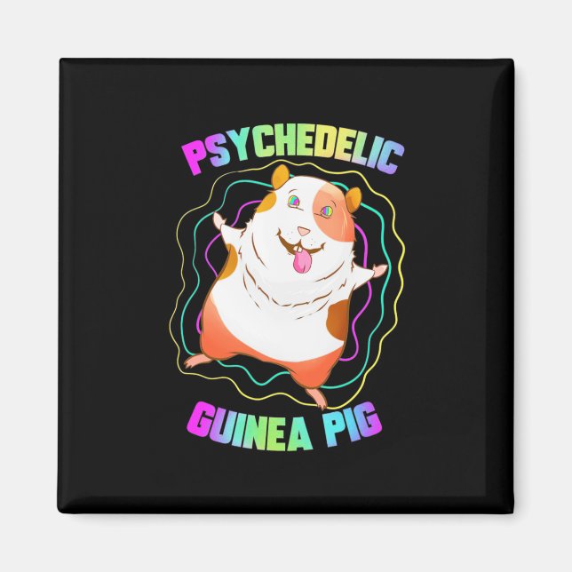 Guinea Pig EDM Party Magnet (Front)