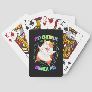 Guinea Pig EDM Party Playing Cards