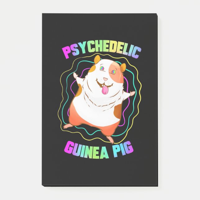 Guinea Pig EDM Party Post-it Notes (Front)