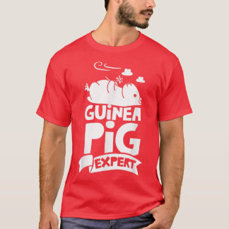 Guinea Pig Epert Lover Cute Animal Pet T-Shirt