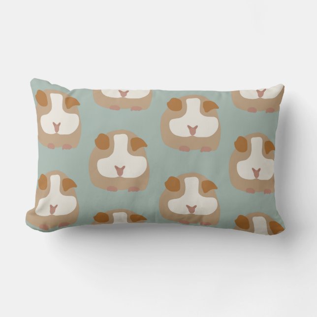 Guinea Pig Faceless Lumbar Cushion (Front)