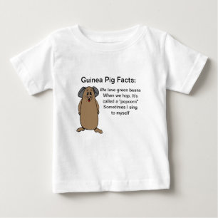 Guinea Pig Facts Baby T-Shirt