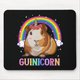 Guinea Pig For Girls Guinea Pig Unicorn Mouse Pad