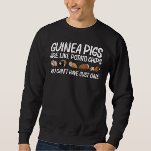 Guinea Pig For Men Women Rodent Animal Guinea Pigs Sweatshirt