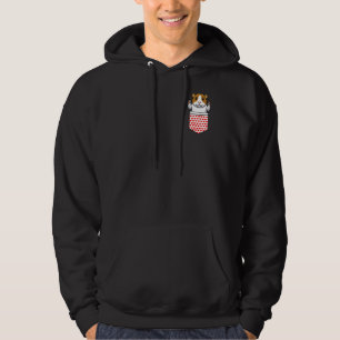 Guinea Pig From Side Pocket Peace Sign Men Women K Hoodie
