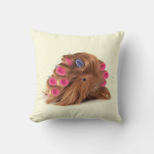 Guinea Pig Funny Curly Guinea Pig Lover Gifts Cushion