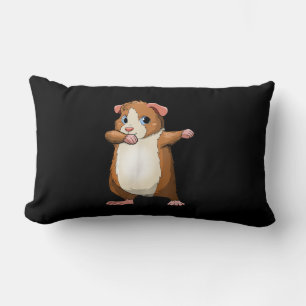 Guinea Pig Funny Dabbing Furry Kids Lumbar Cushion