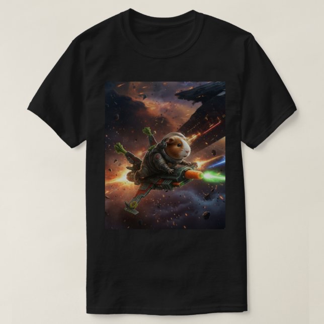 Guinea Pig funny wars  T-Shirt (Design Front)