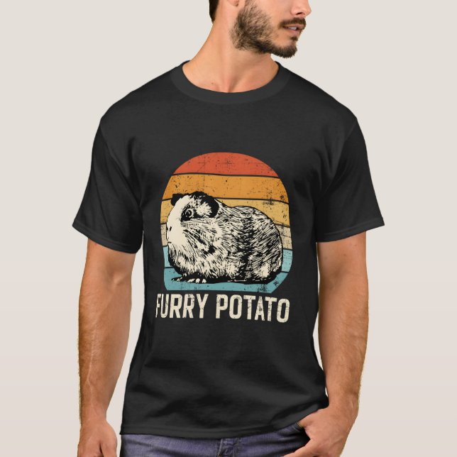 Guinea Pig Furry Potato Guinea Pig T-Shirt (Front)