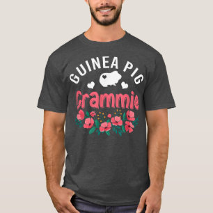 Guinea Pig Grammie Pet Gifts Womens Cute Pet Lover T-Shirt