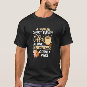 Guinea Pig  Graphic Women And Girls Guinea Pig T-Shirt