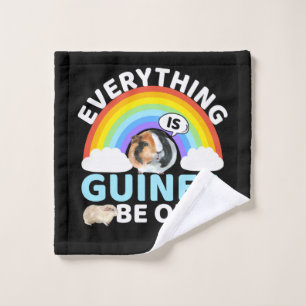 Guinea Pig - Guinea Be OK, Encouragement Wash Cloth