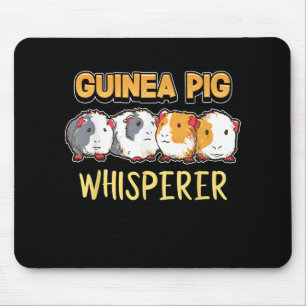Guinea Pig Guinea Pig Whisperer Cute Cavy Mouse Pad