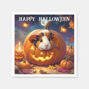 Guinea Pig Halloween Napkin