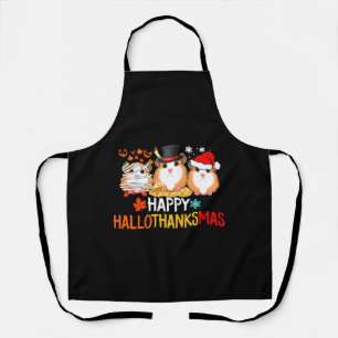 Guinea Pig Halloween Thanksgiving Christmas Apron