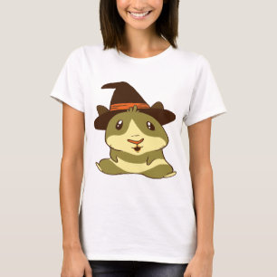 Guinea Pig Halloween Witch T-Shirt