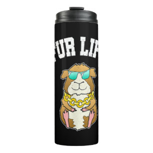 Guinea Pig Hamster Fur Life Cool Pet Lover Thermal Tumbler