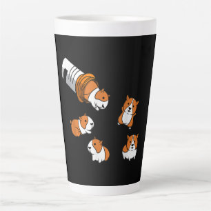 Guinea Pig Happy Pills Guinea Pig Guinea Pig Gift Latte Mug