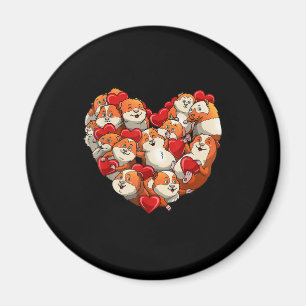 Guinea Pig Heart Funny Valentines Day Gift Womens Magnet