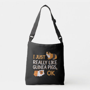 Guinea Pig I Just Really Like Guinea Pigs Ok Crossbody Bag