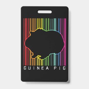 Guinea pig ID badge