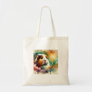 Guinea Pig in a Serene Meadow 160724AREF260 - Wate Tote Bag