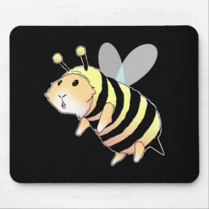 Guinea Pig In Bee Costume Funny Guinea Pig Mouse Pad