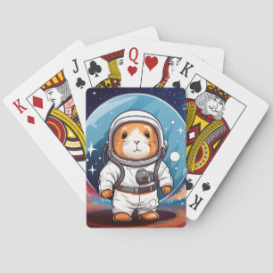 Guinea Pig in Space Playing Cards
