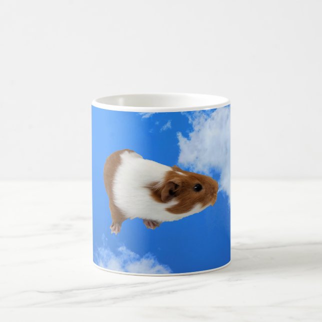 Guinea pig in the sky coffee mug (Center)