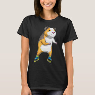 Guinea pig Inline skating Roller skates T-Shirt