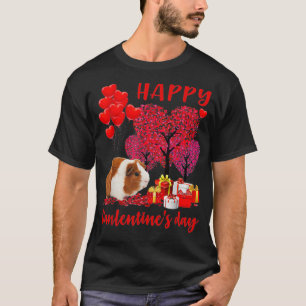 Guinea Pig Is My Valentine Funny Guinea Pig Valent T-Shirt