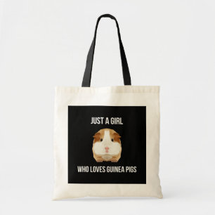 Guinea Pig Just A Girl Loves Wheek Tote Bag
