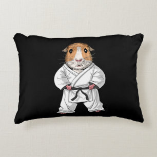 Guinea Pig Karate Decorative Cushion
