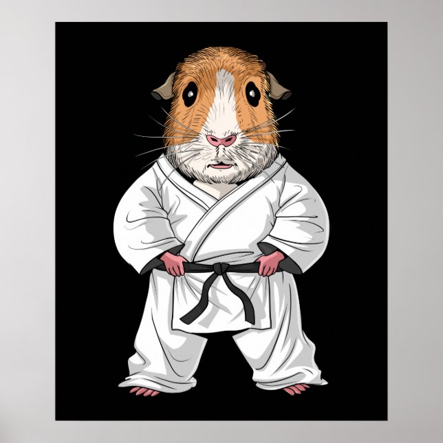 Guinea Pig Karate Poster (Front)