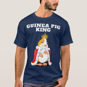 Guinea Pig King Mens Guinea Pig Pet Guinea Pig T-Shirt