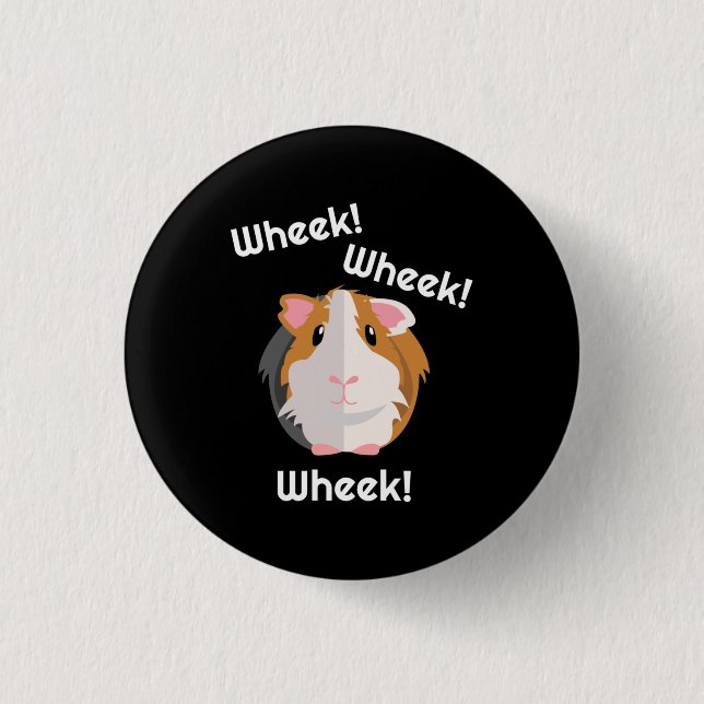 Guinea Pig Love 3 Cm Round Badge (Front)